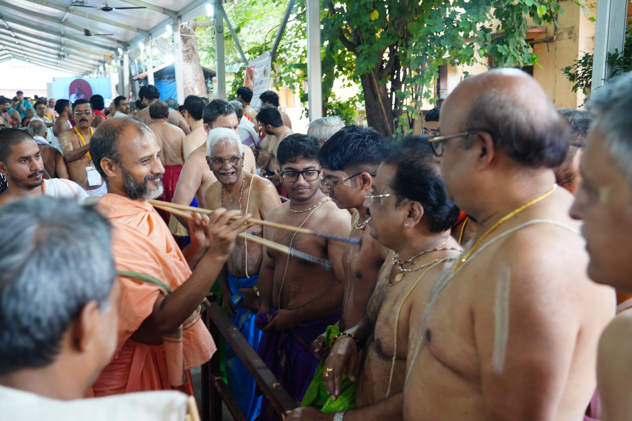 Tapta Mudradharana to Thousands of Devotees by Swamiji on Ashadha Shuddha Ekadashi at Bengaluru (25-07-2026)-4